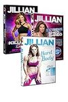 3 Pack Jillian Michaels Fitness DVD's Killer Body Extreme Shed And Shred Ripped In 30