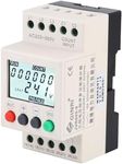 3 Phase Voltage Monitoring Sequence Relay JVR800-2 Voltage Relay Under Over Voltage Protector