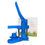 MR.R 25MM Badge Button Machine Button Maker Easy DIY Pin Maker Machine (Blue)
