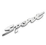 S2S® 3D Sports Logo Metal Sticker Badge for Cars and Bikes