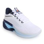 Columbus Men's Crash Sports Running Shoe- White/Navy UK/India-9