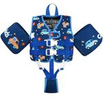 Gogokids Kids Swim Vest Float Armbands, Toddler Jacket-style Swimming Buoyancy Flotation with Adjustable Straps Children Float Jacket for Boys Girls(1-3 Years/9-20 KG)