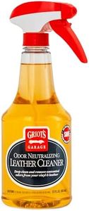 Griot's Garage Odor Neutralizing Leather Cleaner for Car Seats, Dashboard, Door Panels, Eliminates Unwanted Smells, 10971, 22oz