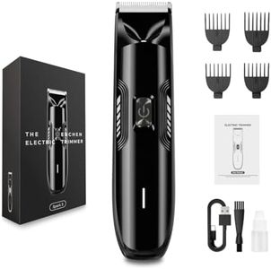Hair Clippers for Men, Cordless Clippers for Hair Cutting with Type-C Fast Charging, Clippers and Trimmers Set for Hair Cutting, Beard Trimmer, Rechargeable Electric Shaver, Gifts for Men