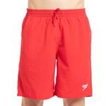 Speedo Men's Recycled Nylon Essential Watershorts - Fed Red & White