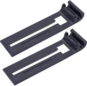 BlueStars W10195839 Dishwasher Rack Adjuster - Compatible with Whirlpool Kenmore KitchenAid Jenn-Air Dishwashers - Replaces WPW10195839 PS11750092 AP6016799 - PACK OF 2