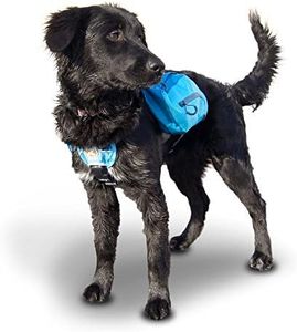 Kurgo K01587 Baxter Sac à Dos pour Chien Sacoche pour Chien Petit Randonnée Disponible en Bleu/en Noir Orange
