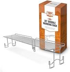 Yukon Glory™ Griddle Warming Rack - Designed for Blackstone Griddle 36" 1825 - New & Improved Design, One-Step Clip on Attachment (Not for Pro-Series)