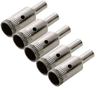 1/2" Inch Diamond Drill Bit Hole Saw for Tile Glass Marble Granite Fiberglass Ceramic Tool (5 Pack)