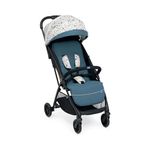 Chicco Glee Joyful Teal Stroller 0 Months+, Adjustable Leg Rest, Easy One-Hand Folding, Wheels with Shock Absorbers, Canopy with Mesh Window (Up to 22 Kgs)