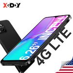 2023 New Unlocked Smartphone Android Quad Core Dual SIM 6.3" Phablet Cell Phone