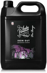Auto Finesse Iron Out 5 Litre | Powerful Iron Fallout Remover | Degreaser for Car Paint, Wheels & Glass | UK Made