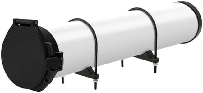 SDSNTE Steel Security Upgraded Conduit Carrier Kit Fit 6 Inch PVC Pipe for Providing Extra Storage on Truck Rack, Black (PVC Pipe Not Included)