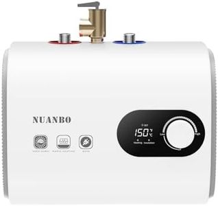 Electric Water Heater 2.5 Gallon Mini Tank Hot Water Under Sink Instant for Kitchen Bathroom 110V 1500W, Wall or Floor Mounted, Easy to Install
