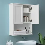 VANIRROR Bathroom Wall Cabinet Wood