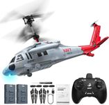 DEERC Black Hawk RC Helicopter, 2.4