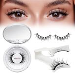 QUEWEL Magnetic Eyelashes Natural L