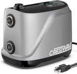 CrestWave Whole House Water Pressure Booster Pump, 80PSI 115V Automatic Variable Speed, Permanent Magnet Motor, Constant Pressure, 150FT 1500GPH Water Pressure Pump for Home, Apartment, Shower