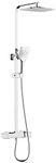 Bristan CRZ2 SHXDIVCTFF C Craze Safetouch Rigid Riser Bar Mixer Shower, Chrome