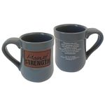 Abbey Press Man of Strength Pottery Mug