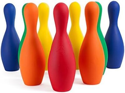 Champion Sports Weighted Foam Bowling Pin Set - Pins Only