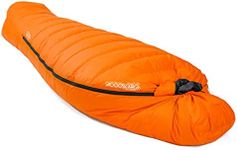 ZOOOBELIVES 10°F Hydrophobic Down Sleeping Bag for Adults - 4 seasons Cold Weather Mummy Bag with Compression Sack, Compact and Lightweight for Camping, Backpacking, and Hiking - Alplive D1500