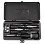 Tone RDBS11 Ball Ratchet Driver Set, Bit Insert, Black, 11 Pieces