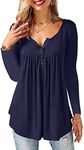 Beluring Long Sleeve Tunic Tops for