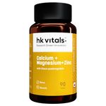 HealthKart hk vitals Calcium Magnesium & Zinc (90 Tablets) | With Vitamin D3, Calcium Supplement for Women and Men | For Bone Health & Joint Support