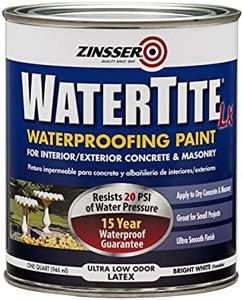 Zinsser WaterTite Smooth White Mold Killing Primer for All Surfaces 1 qt. - Case of: 1