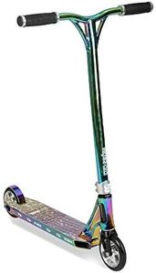 Riprail Pro Series 1 Performance Stunt Scooter with Alloy Jet Fuel Deck with cut-out, Alloy Core Wheels, ABEC-9 Bearings, Alloy NECO Threadless Headset, Alloy CNC Fork and Jet Fuel Alloy Bars