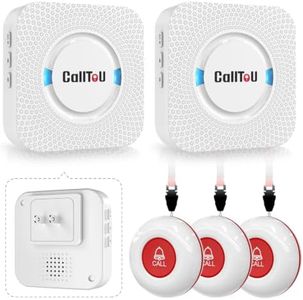 CallToU Caregiver Pager Wireless Call Button Nurse Alert System 500+ Feet