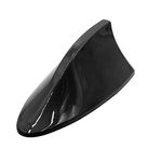 sourcingmap Shark Fin Shape Car Roof AM FM Radio Signal Aerial Antenna Black