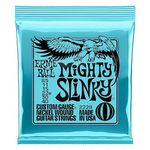 Ernie Ball Mighty Slinky Nickel Wound Electric Guitar Strings, 8.5-40 Gauge (P02228)