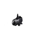 SOBO WP-105 Submersible Pump 130W Fountain Water Pump, 6000L/H, with 5 Meter High Lift, 3 Nozzles for Aquarium, Fish Tank, Pond, Hydroponics, Statuary