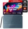 Lenovo Yoga Tab Plus Smartchoice AI Tablet with Pen + Keyboard |12.7" Display, 3K Resolution, 144 Hz|16GB RAM, 512GB ROM|Snapdragon 8 Gen 3|10200 mAh|6 Speakers|USB 3.0 with DP-Out|1Year ADP Free|Teal