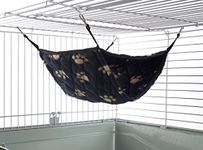 Little Friends Giant Double Bunkbed Hammock, Black Paw Print