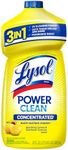 LYSOL Power Clean Multi-Surface Cleaner, 2x Concentrated Pour, Sparkling Lemon & Sunflower Essence scent, 28 Fl Oz