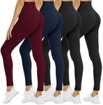 NexiEpoch 4 Pack Leggings for Women