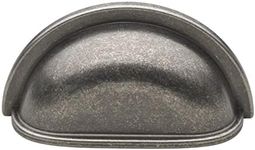 GlideRite Hardware 953-WN-25 Classic Bin Cabinet Pulls 25 Pack 2.875 Weathered Nickel