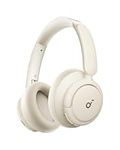 soundcore by Anker Q30 Hybrid Active Noise Cancelling Headphones with Multiple Modes, Hi-Res Sound, Custom EQ via App, 50H Playtime, Comfortable Fit Bluetooth Headphones Multipoint Connection (White)