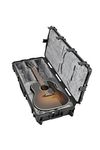 SKB Injection Molded Acoustic Guitar Case - TSA Latches, with wheels (3i-4217-18)