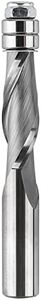 SpeTool Upcut Spiral Flush Trim Router Bit, 1/2" Shank 1-1/2" Cutting Length Extra Long 4", Solid Carbide Flush Trim Router Bits Spiral with Bearing for Trimming Wood Veneer Acrylic