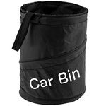 Zacro Car Bin with 5 Garbage Bags - Foldable and Water Resistant Auto Trash Bag Camp for Garbage and Litter Storage and Collection