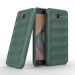 Casotec Basic Case for Samsung Galaxy J7 Prime 4G (Silicone_Green)