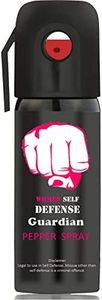 GUARDIAN Pepper Spray Self Defence For Women Safety/Protection Single 55ml, Pink & Black, 60 g