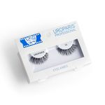 Uroparis 53 Eyelashes for Women — Tapered Handmade Eye Lashes | Lightweight False Lashes with Premium Virgin Hair | Invisible Band | For Glam Look & Enhance Beauty (Black) - 1 Pair