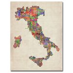 Italy II by Michael Tompsett, 35x47-Inch Canvas Wall Art