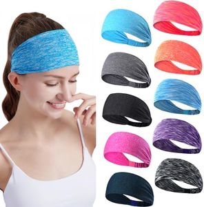 DASUTA Workout Headbands for Women Sports Sweatbands Yoga Hairbands for Fitness Elastic Athletic Non Slip Wicking Headscarf for Men Womens and Girls 10 PCS (Style 3-10 Color)