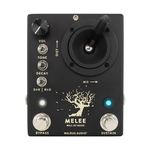 Walrus Audio Melee Wall of Noise Reverb and Distortion Guitar Effect Pedal - Black - Model 900-1069BK